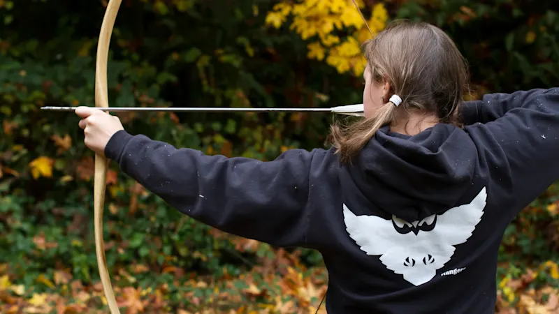Young Tracker earning skills on the Trackers Trail