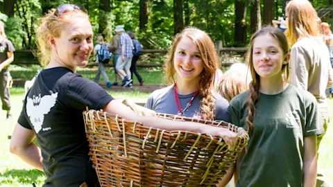 Expert educators guiding Trackers programs