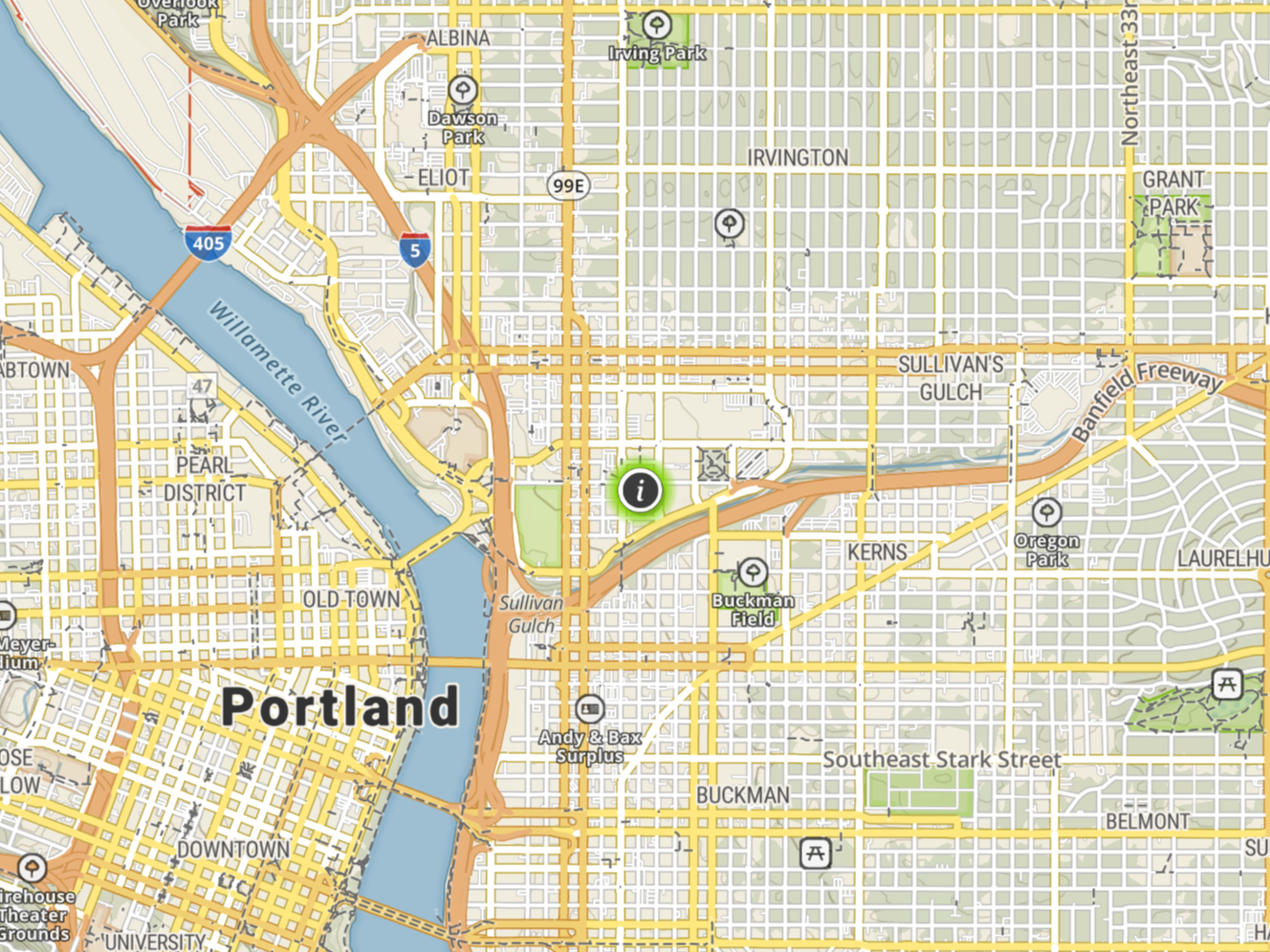 NE PDX location