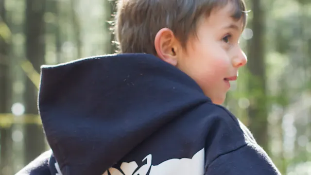 Guides keeping young campers safe outdoors