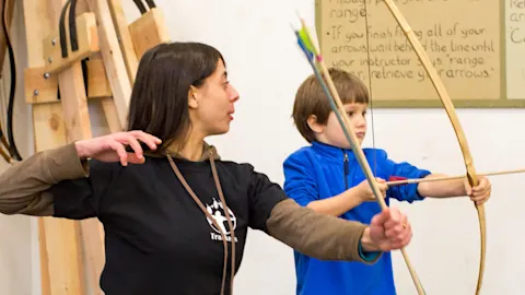 Extended camp hours with crafts, skills, and games